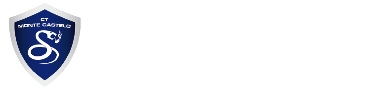 Logotipo do clube de tiro monte castelo